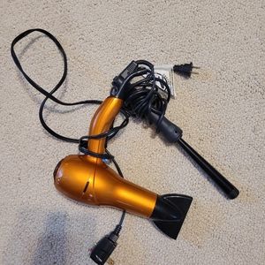 Blow dryer & curling wand